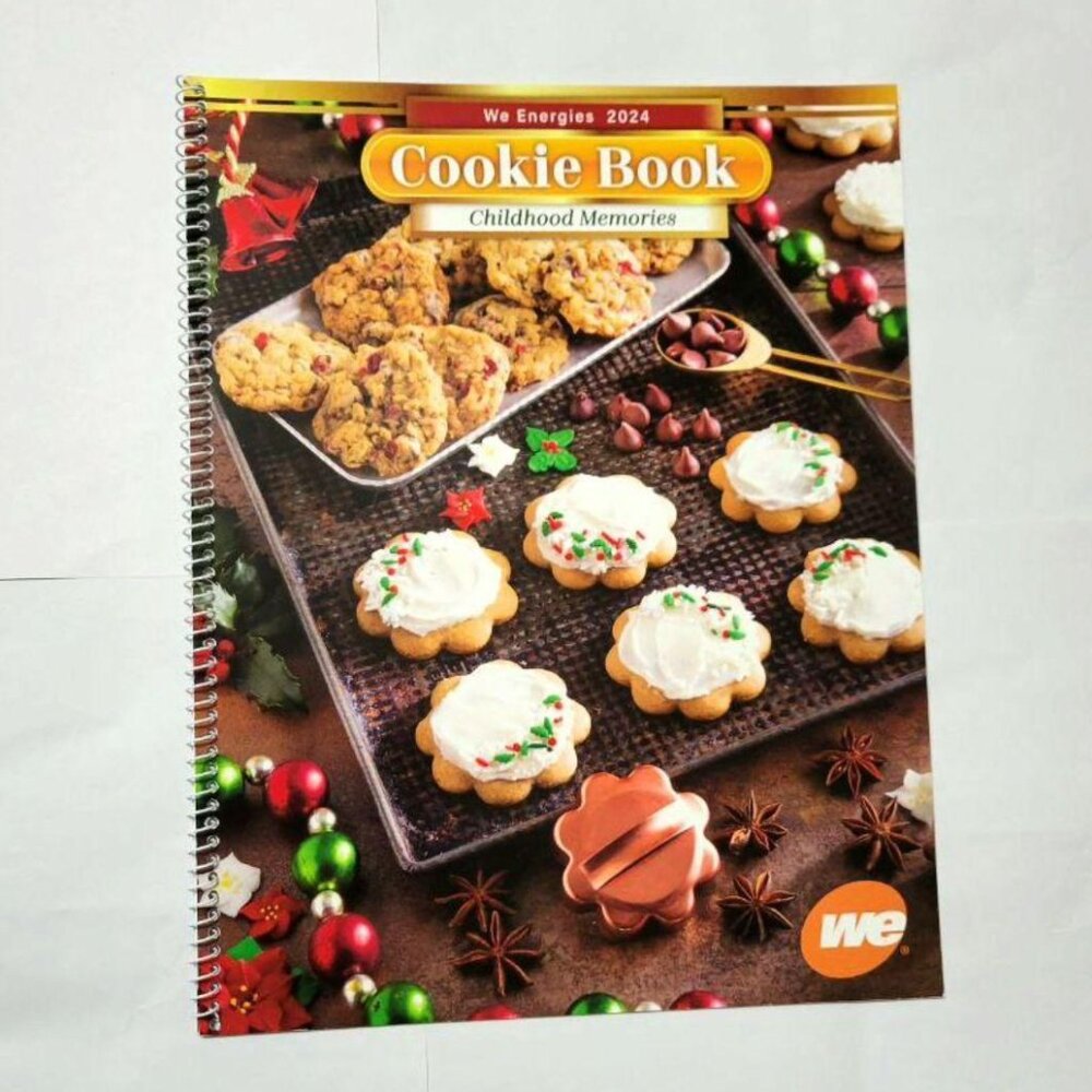 Spiral-Bound Cookie Recipe Book